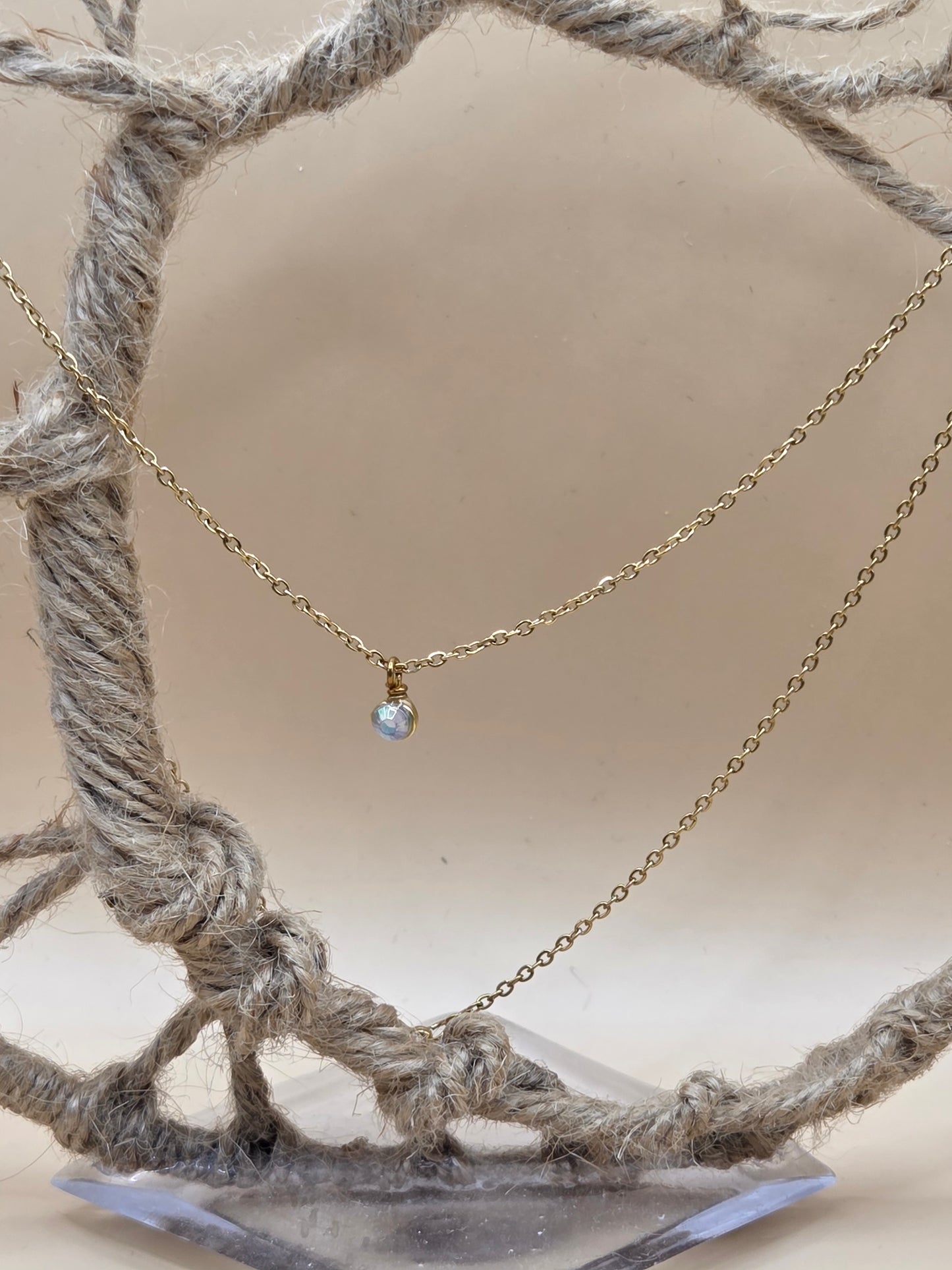 Collier et son pendentif "Fait Main"