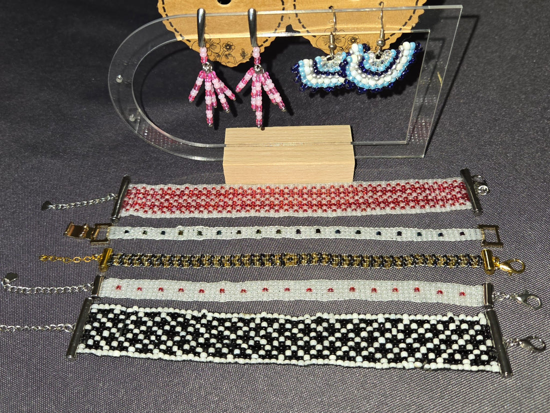 Bijoux en perles de rocaille