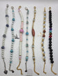  Bracelet artisanal perles de verre et nacre, bijou fait main cadeau femme