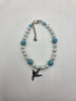  Bracelet artisanal perles de pierre naturelles et nacre, bijou fait main cadeau femme