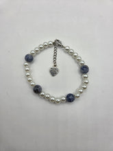  Bracelet artisanal perles de pierre naturelle et nacre, bijou fait main cadeau femme