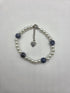  Bracelet artisanal perles de pierre naturelle et nacre, bijou fait main cadeau femme