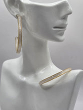 Boucles d’oreilles créoles résine, bijou fait main cadeau femme 