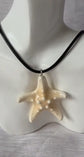 Collier étoile de mer et cordon – bijou d&