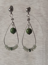 Green Aventurine et floral green - Les Elégantes de Steph