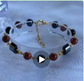 Bracelet Artisanal Perles de Verre, Nacré ou résine | Bijou Fait Main | Cadeau Femme