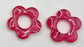 Fleurs en fimo de type pampille Les Élégantes de Stéph