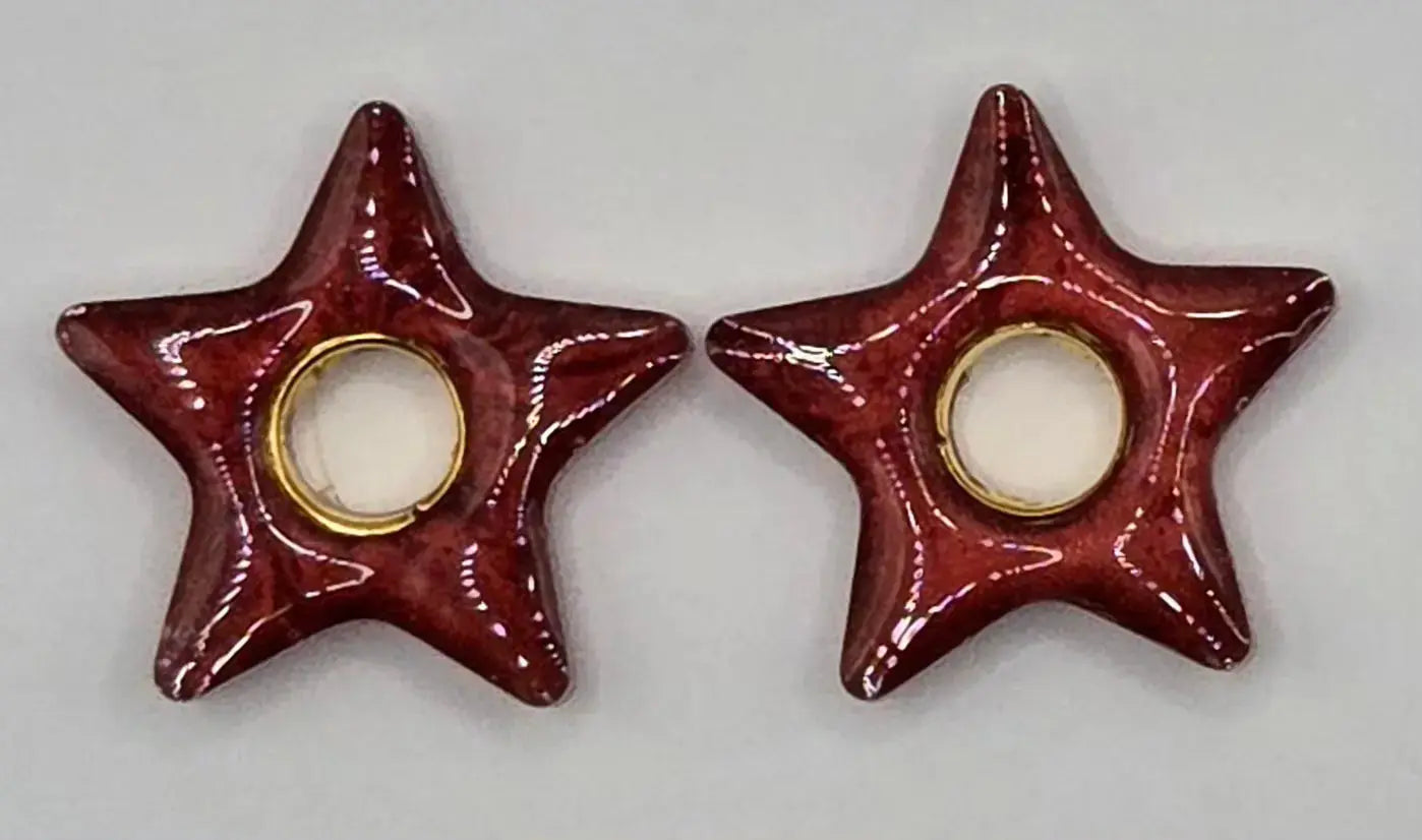 Fleurs en fimo de type pampille Les Élégantes de Stéph