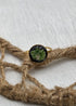 Bague ajustable en acier inoxydable faite à la main – bijou artisanal – cadeau femme
