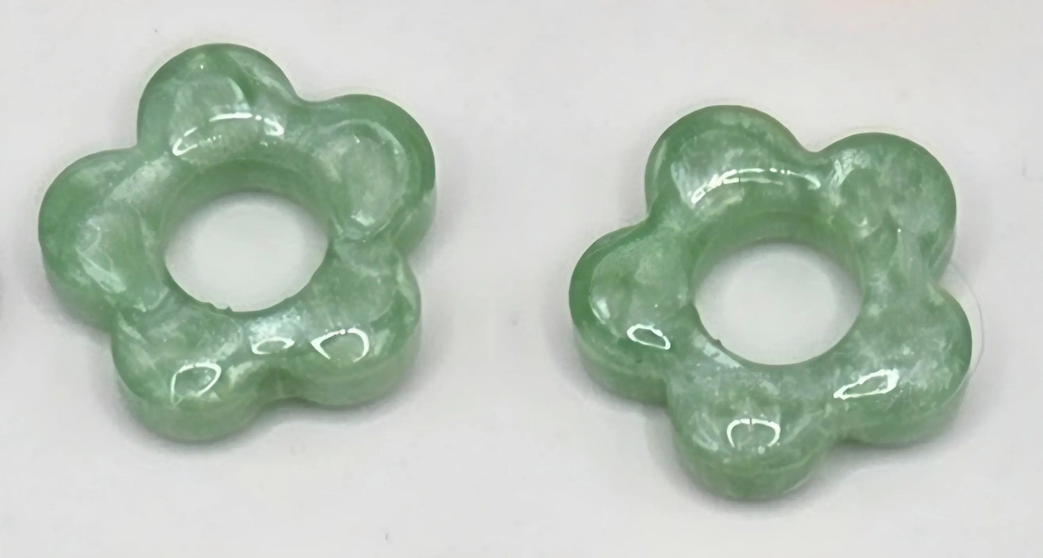 Fleurs en fimo de type pampille Les Élégantes de Stéph