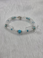 🐚 Coquillages → Bracelet artisanal perles coquillages marbré, bijou fait main cadeau femme