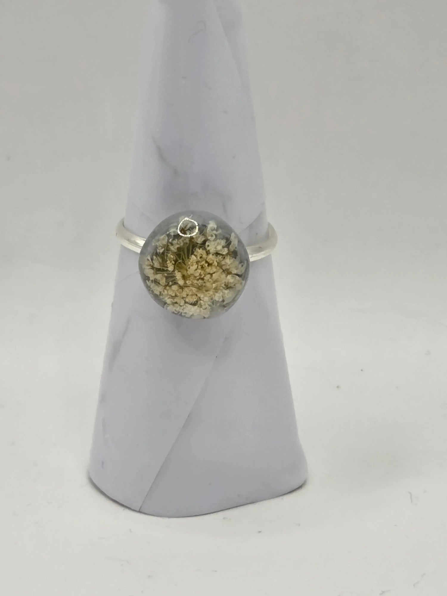 Bague ajustable Fait Main, en acier inoxydable Les Élégantes de Stéph