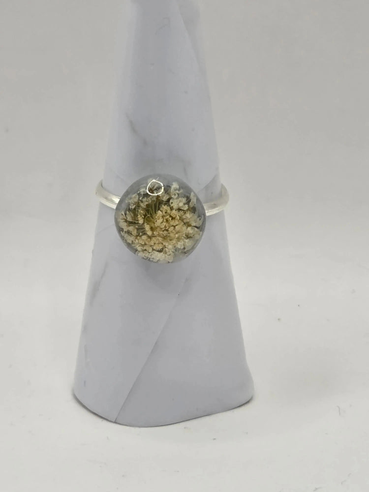 Bague ajustable Fait Main, en acier inoxydable Les Élégantes de Stéph