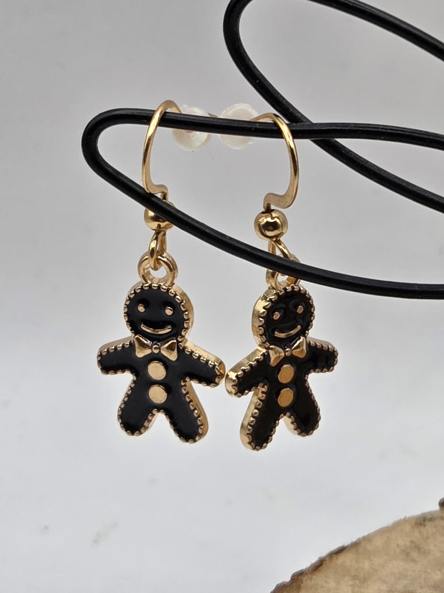 Boucles d'oreilles assemblage Fait Main sur le thème de Noël