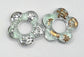 Fleurs en fimo de type pampille Les Élégantes de Stéph