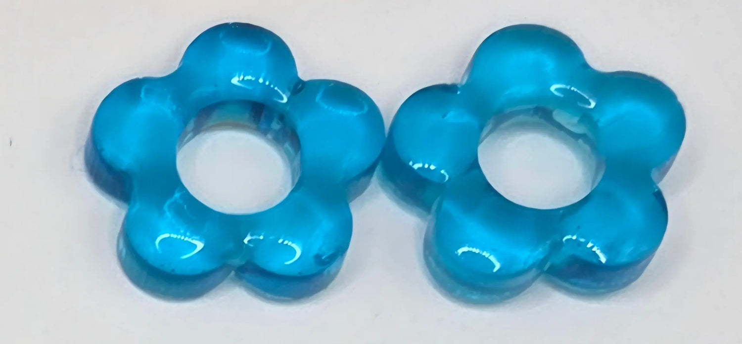 Fleurs en fimo de type pampille Les Élégantes de Stéph