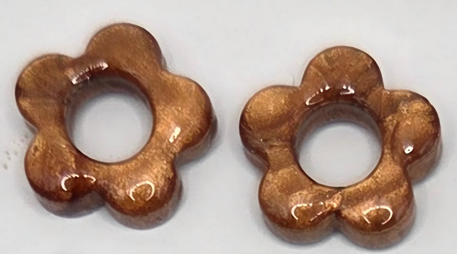 Fleurs en fimo de type pampille Les Élégantes de Stéph