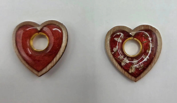 Fleurs en fimo de type pampille Les Élégantes de Stéph