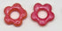 Fleurs en fimo de type pampille Les Élégantes de Stéph
