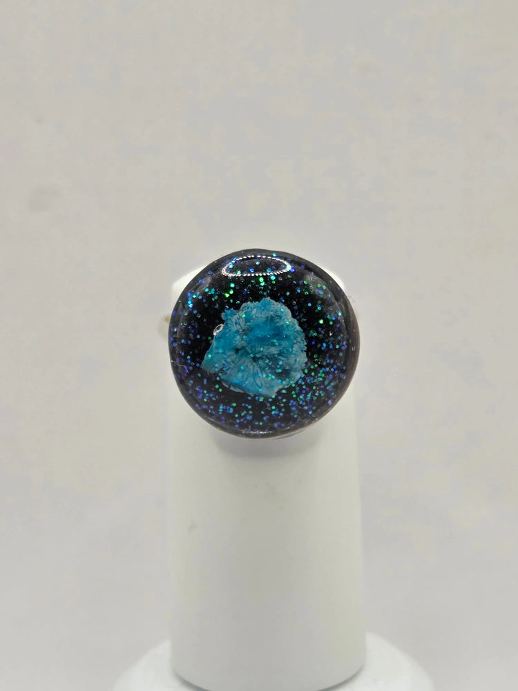 Bague ajustable Fait Main, en acier inoxydable Les Élégantes de Stéph