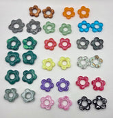 Fleurs en fimo de type pampille Les Élégantes de Stéph