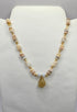 Collier artisanal perles de coquillage, bijou d&